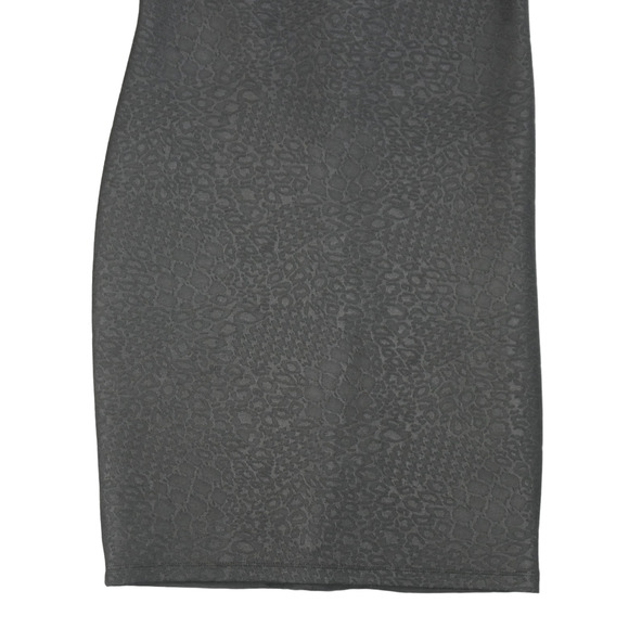 Calvin Klein Dress Womens Size 2 Fitted Pencil Bodycon Stretch Slimming Embossed - Picture 4 of 10